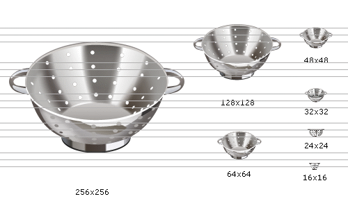 Colander icon