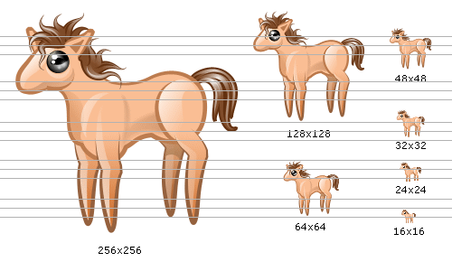 Horse (female) icon