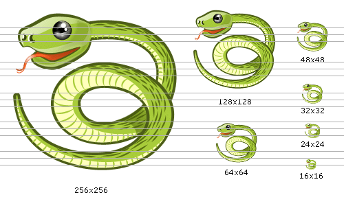 Snake icon v1